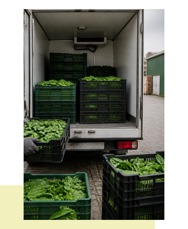Перевозка шпината в Клин с сохранением свежести продукции